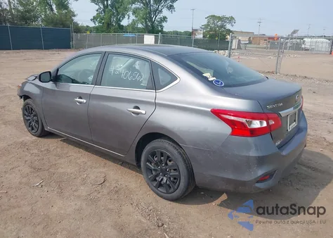 2018 Nissan Sentra S из США, поврежденный, VIN 3N1AB7AP3JY332379